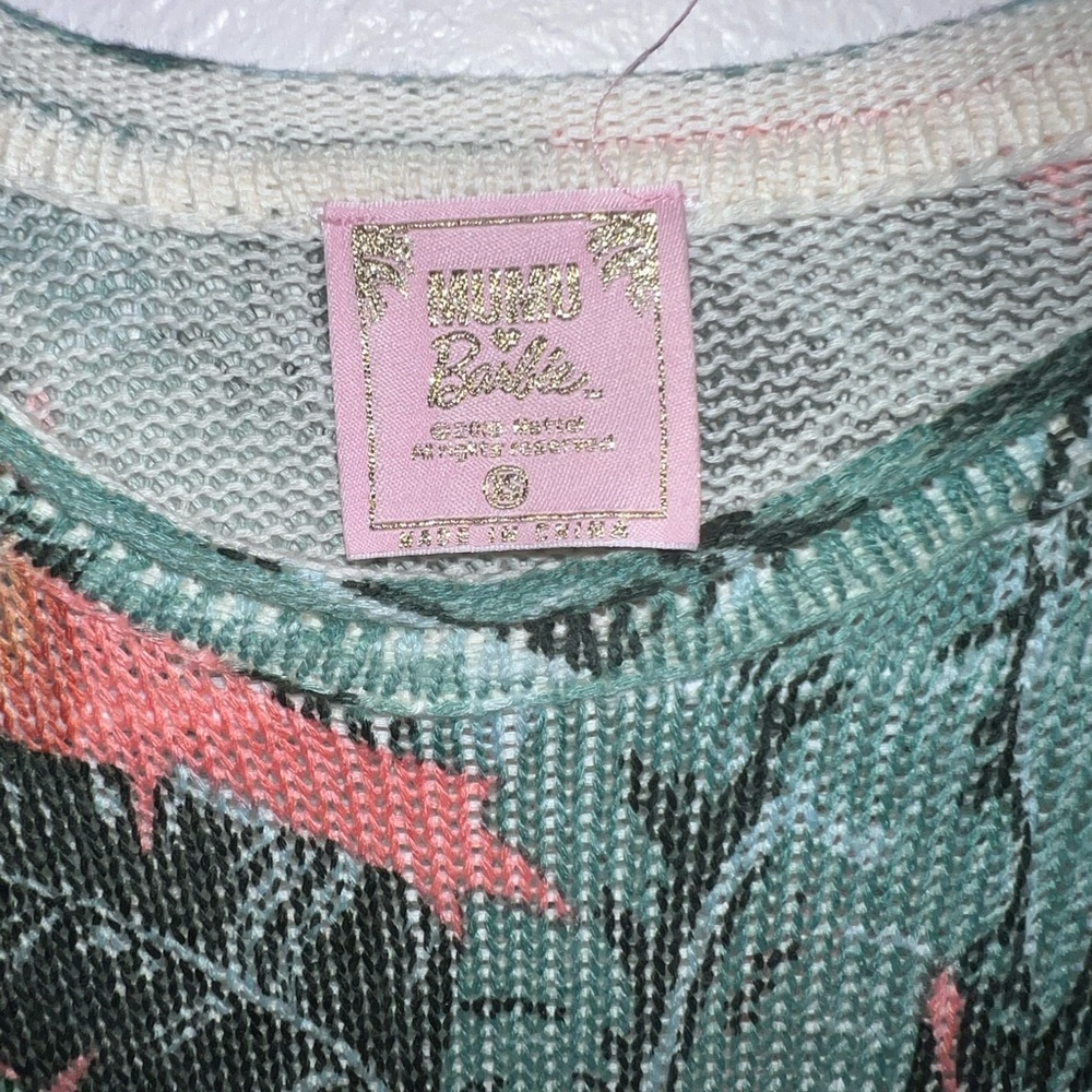 Mumu Bonfire Sweater in Beverly Barbie - Picture 2 of 5
